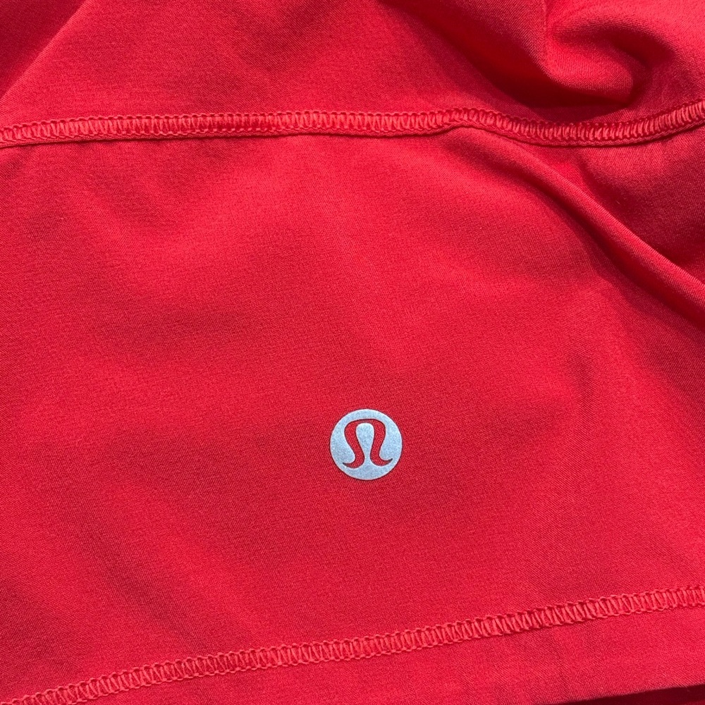 lululemon athletica Red Skort size 20